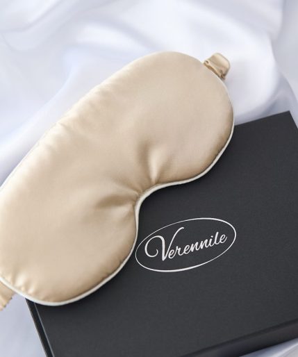 luxusná hodvábna maska na spanie – darček pre ženu